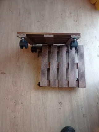 Plataforma con ruedas