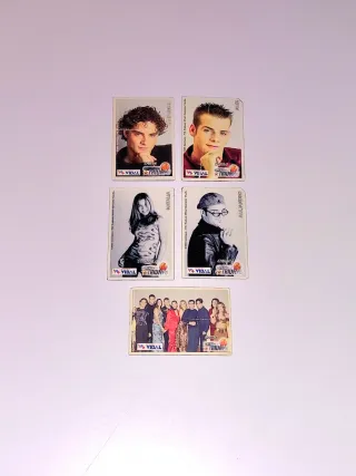 Imánes de Operación Triunfo, OT, Vidal 2002