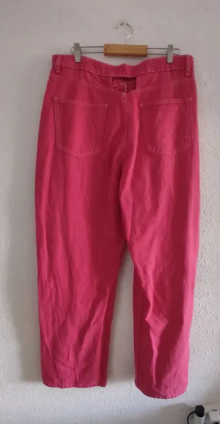 Pantalón Zara Fucsia Talla 44
