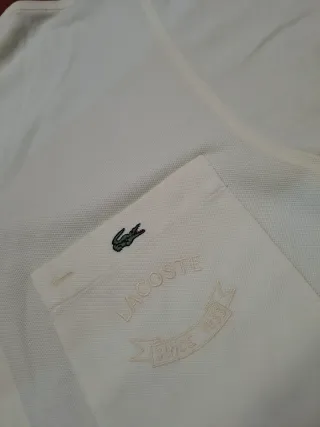 Camiseta Lacoste Hombre Amarilla