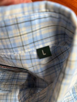 Camicia Invicta a quadri uomo L