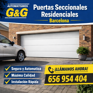 Puertas Seccionales Residenciales Barcelona