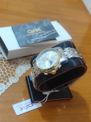 Reloj OPK Hombre Oro y Plata