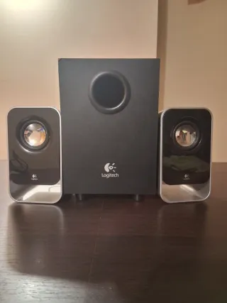 Sistema audio Logitech 2.1 nero