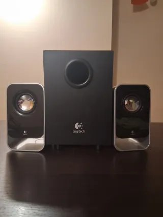 Sistema audio Logitech 2.1 nero