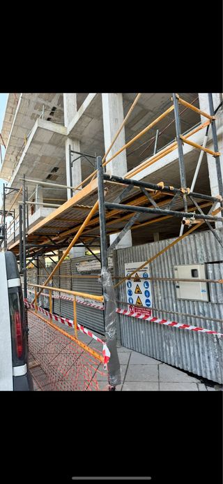 Andamio Europeo Fermar,  400 m2 aprox de andamio