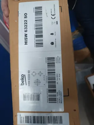 Placa de gas Beko 3 fuegos