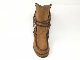 Botas bajas cuña interior marrones. Talla 36 a 41