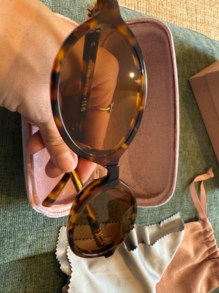 Gafas de sol Miu Miu marrones