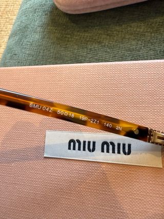 Gafas de sol Miu Miu marrones