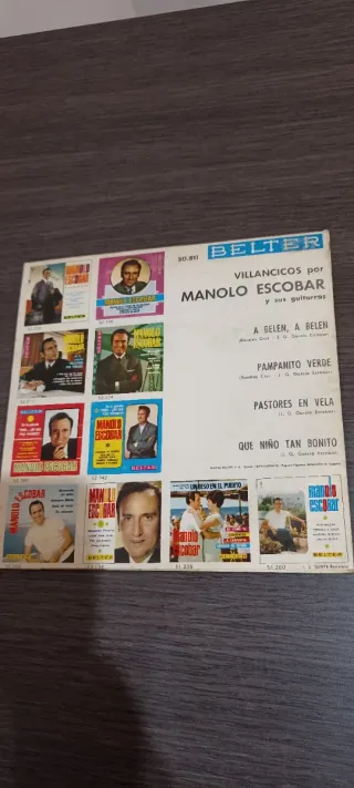 Manolo Escobar y Sus Guitarras Vinilo