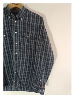 Camisa Tommy Hilfiger Hombre Logo Bordado en Manga