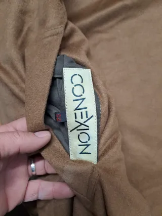 Abrigo de Piel Negro 100% Cachemira