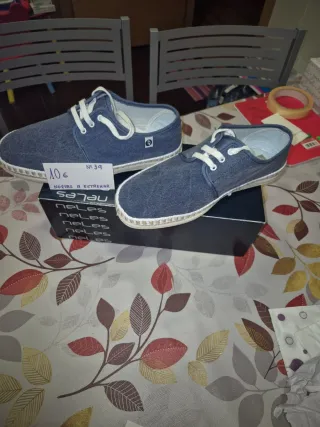 Zapatillas neLes Azul Talla 39