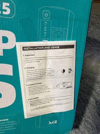 SKE VL425 UPS Fuente de Alimentación Ininterrumpid