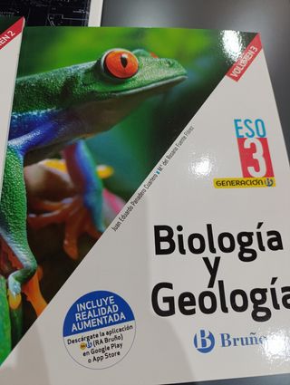 Libro A ESTRENAR Biología y Geología 3 ESO, Bruño