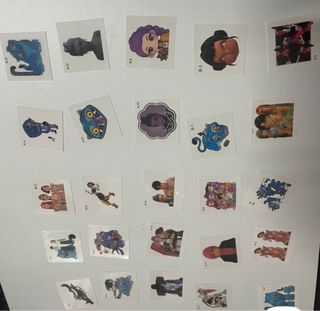 Pack 20 Tatuajes Huntrix