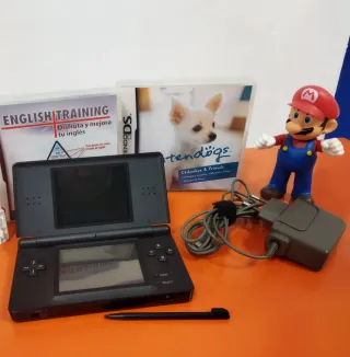 Nintendo DS Negra + juegos