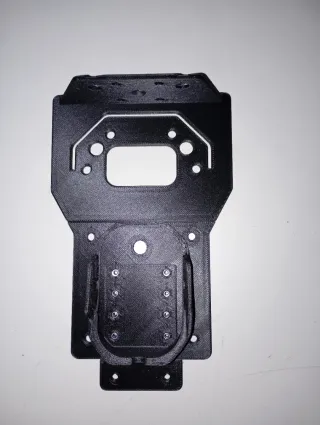 Placa dispositivos navegación Kove 450 Rally