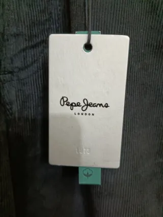 Pantalón de pana negro mujer