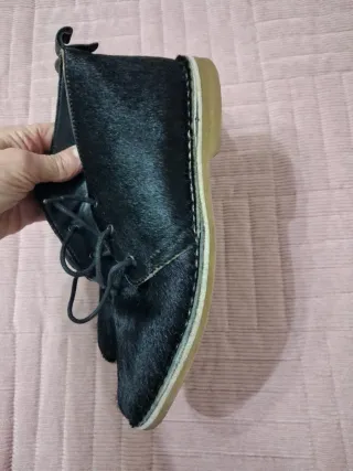 Botines Piel Pelo Natural Talla 36