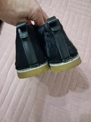 Botines Piel Pelo Natural Talla 36