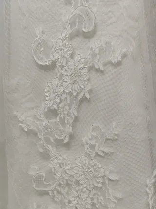 Vestido Novia Aires de Barcelona. Modelo Cascabel