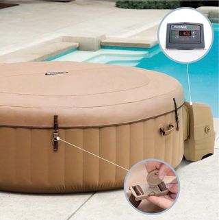 Spa Hinchable Intex Beige 4 Personas