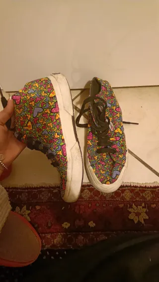 Superga Scarpe Stivaletto Cuori Multicolor