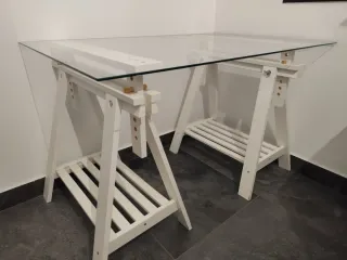 Escritorio Blanco Madera Ikea