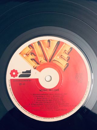 Vinile Augusto Martelli - Music In Love LP