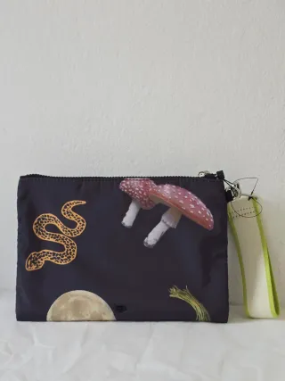 Neceser Parfois Negro Multicolor