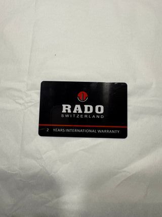 Reloj Rado con garantía,bolsa,caja