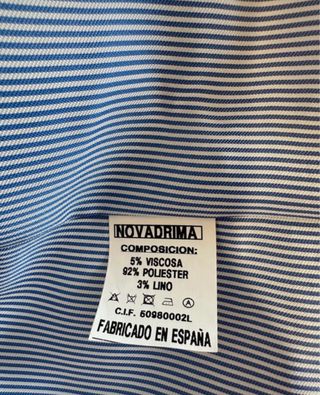 Traje de comunión niño beige y azul