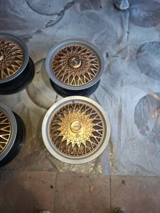 Llantas Remotec 4x100 Doradas