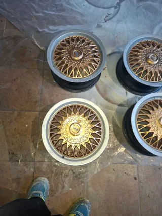 Llantas Remotec 4x100 Doradas