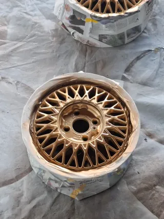 Llantas Remotec 4x100 Doradas