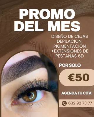 Ofrezco Servicios de cejas y pestañas