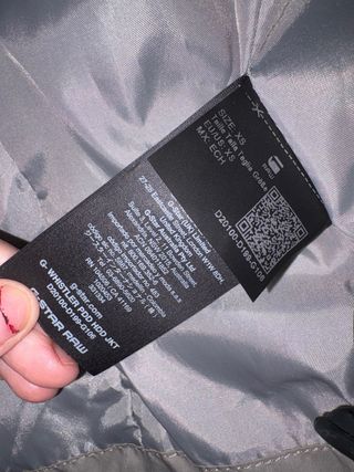 Abrigo G-Star Mujer Talla XS Gris