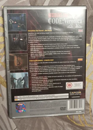 Resident Evil CODE: Veronica X Platinum PS2