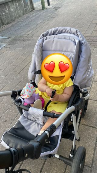 Carrito de bebé Largo gris