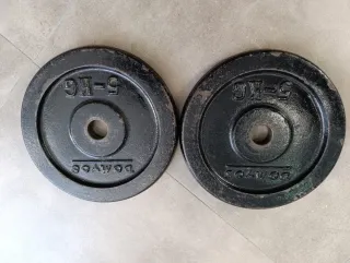 2 Discos de Pesas 5 KG