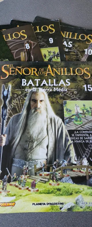 Fasciculos coleccionable Señor de los Anillos