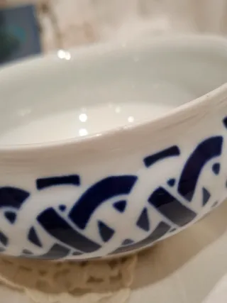 Cuencos Sargadelos Cerámica Azul Blanco