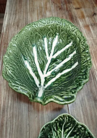 2 Fuentes Vintage cerámica Portuguesa