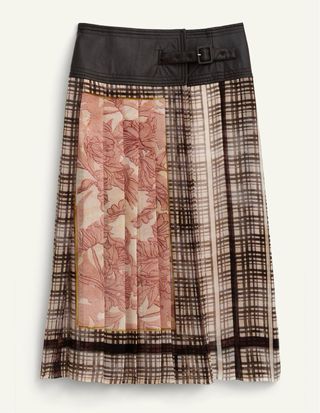 Falda Zara Pañuelo Tablas Limited Edition