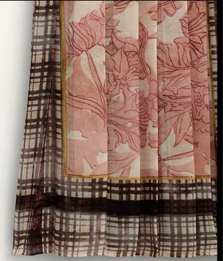 Falda Zara Pañuelo Tablas Limited Edition