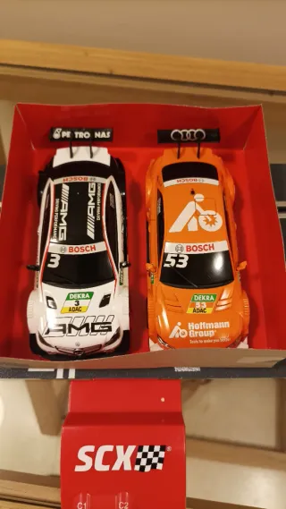 Envío Mercedes y Audi Scalextric advance ready