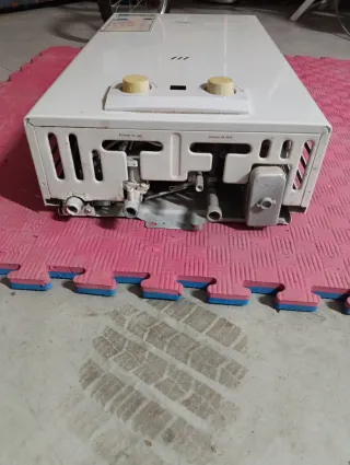 Calentador de gas digital