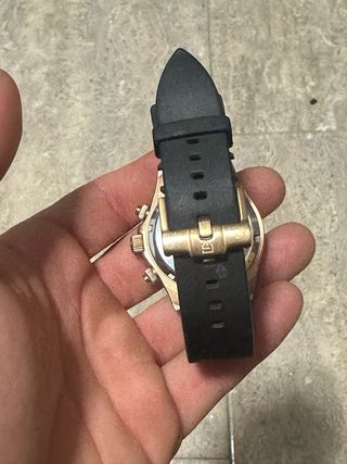 Reloj Pagani Design Cronógrafo Negro/Dorado